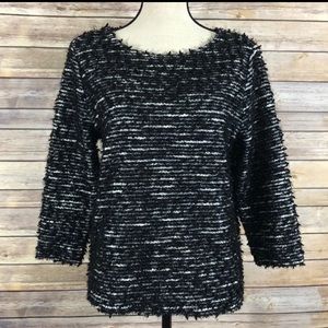 Chico’s Fuzzy Thread Sweater